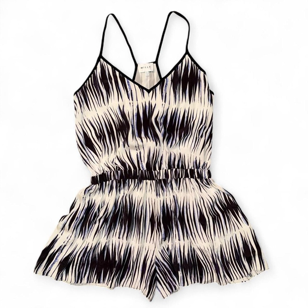 Milly Silk Romper - Small